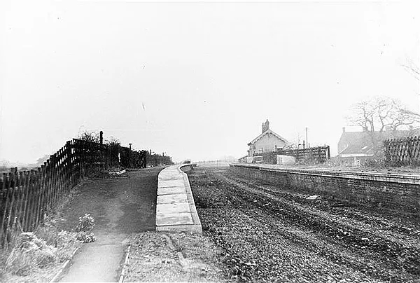 Looking towards Hemsby in 1960 - tracks all gone