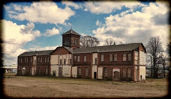 St Andrew's front and rear, derelict