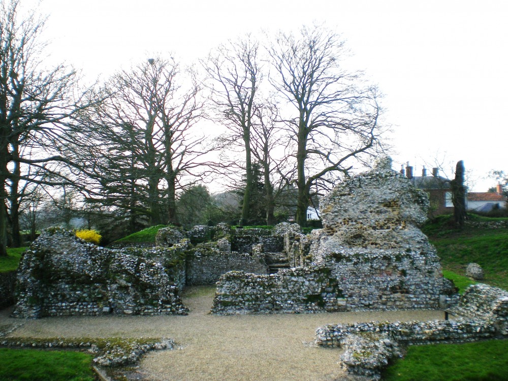 Ruins of bishop's chapel