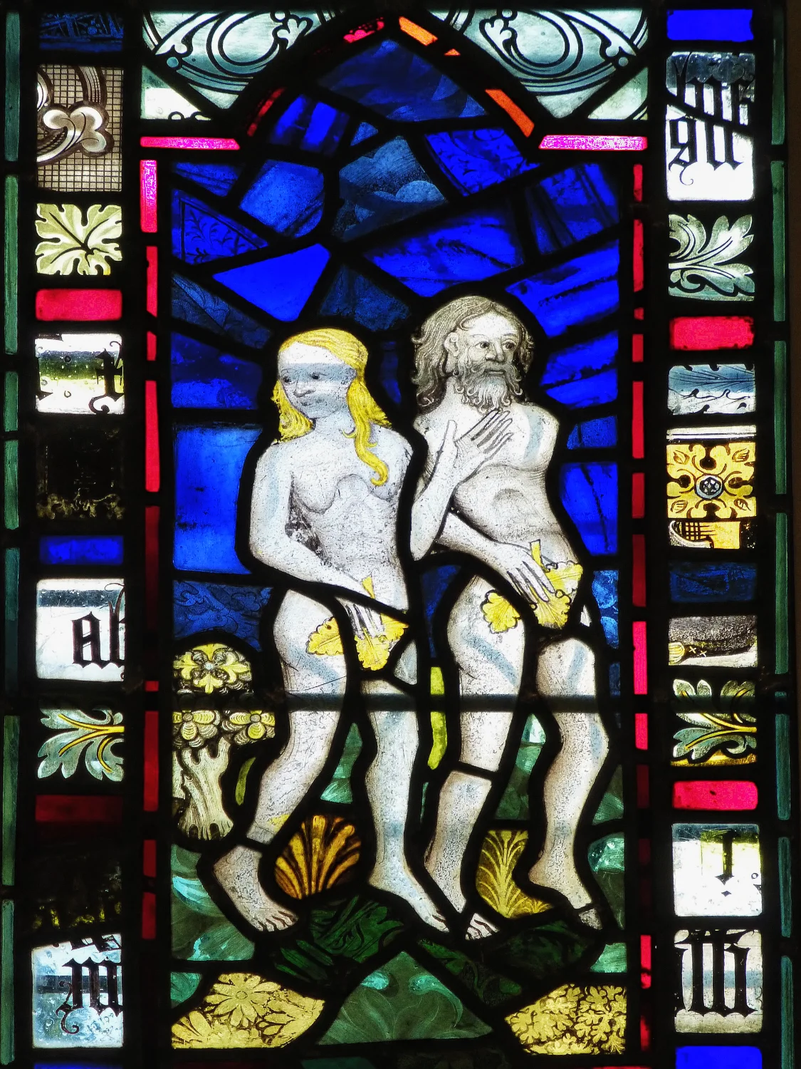Adam & Eve - In Martham Church until 1812