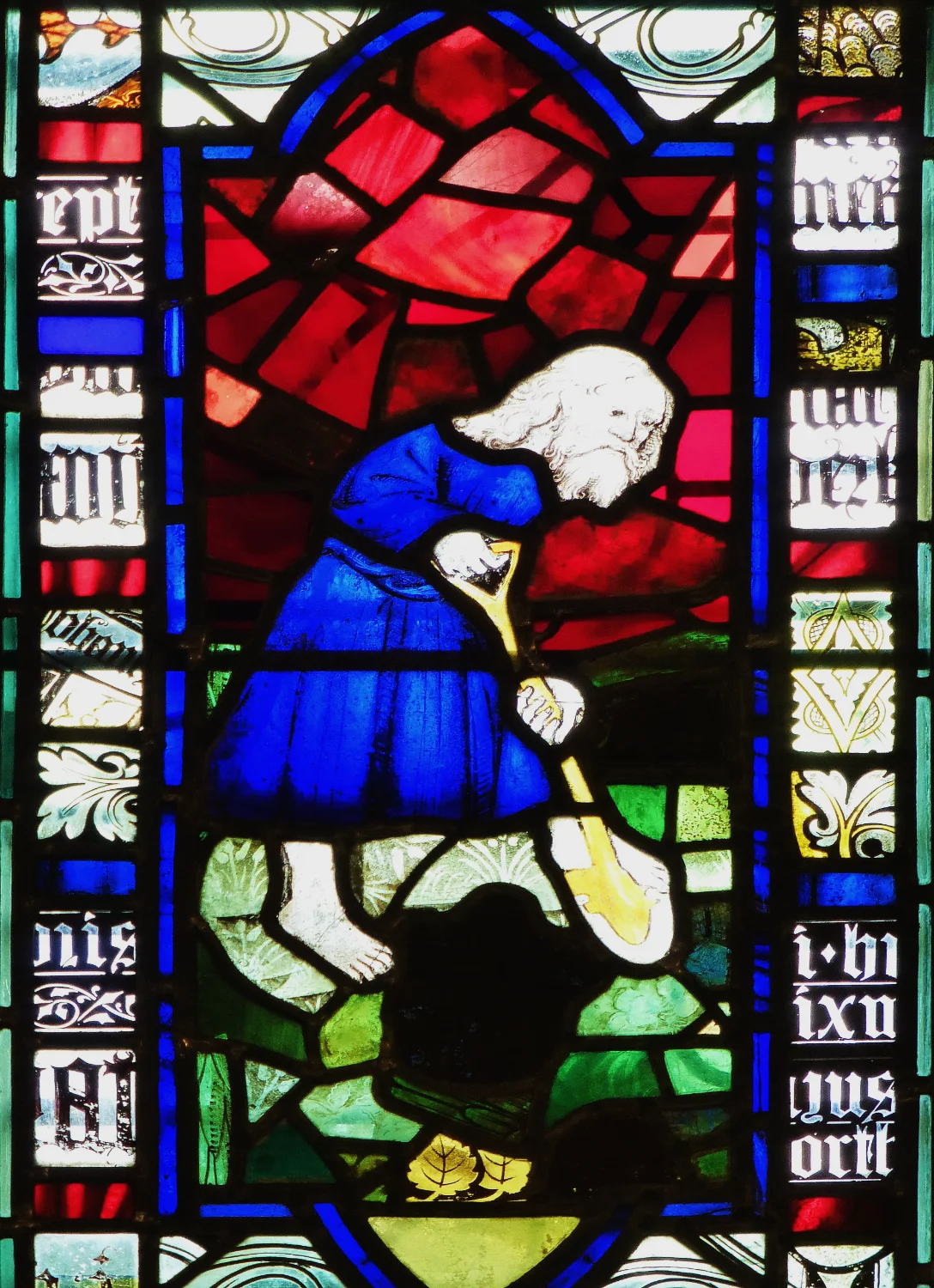 Adam delving - in Martham Church until 1812